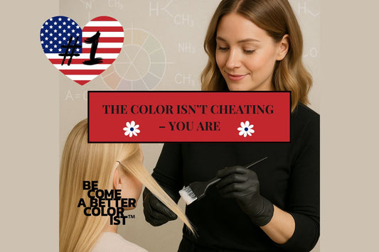 #1 The color isn’t cheating  – you are